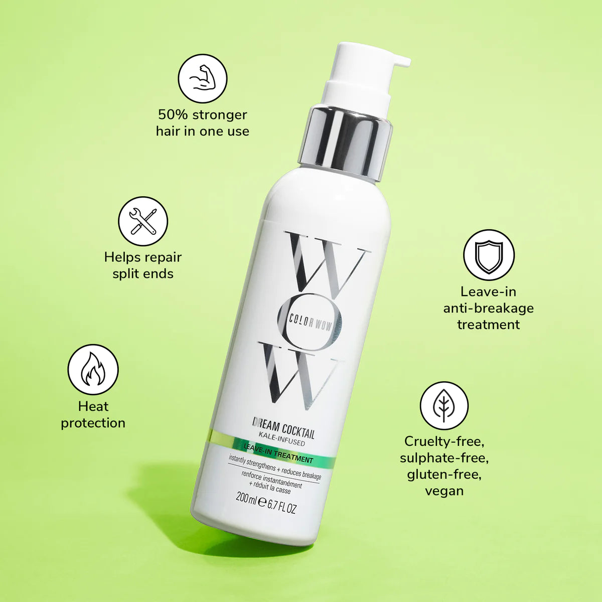 COLOR WOW Dream Cocktail Kale Infused 200ml
