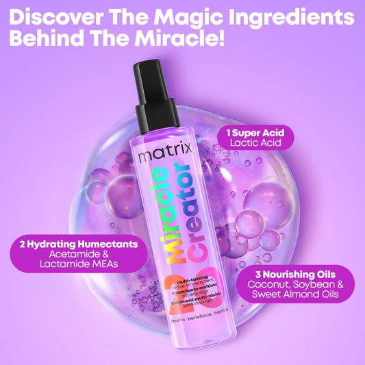 MATRIX Miracle Creator 20 Benefits Multi-Tasking Treatment Spray 190ml