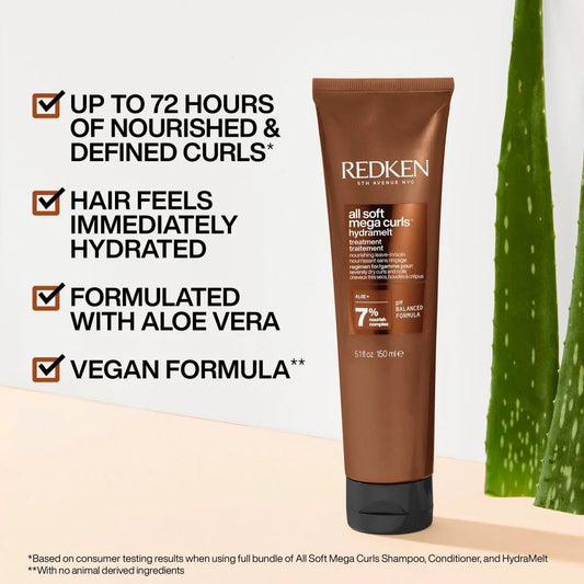 REDKEN All Soft Mega Curls HydraMelt Hydrating Leave-In Treatment 150ml
