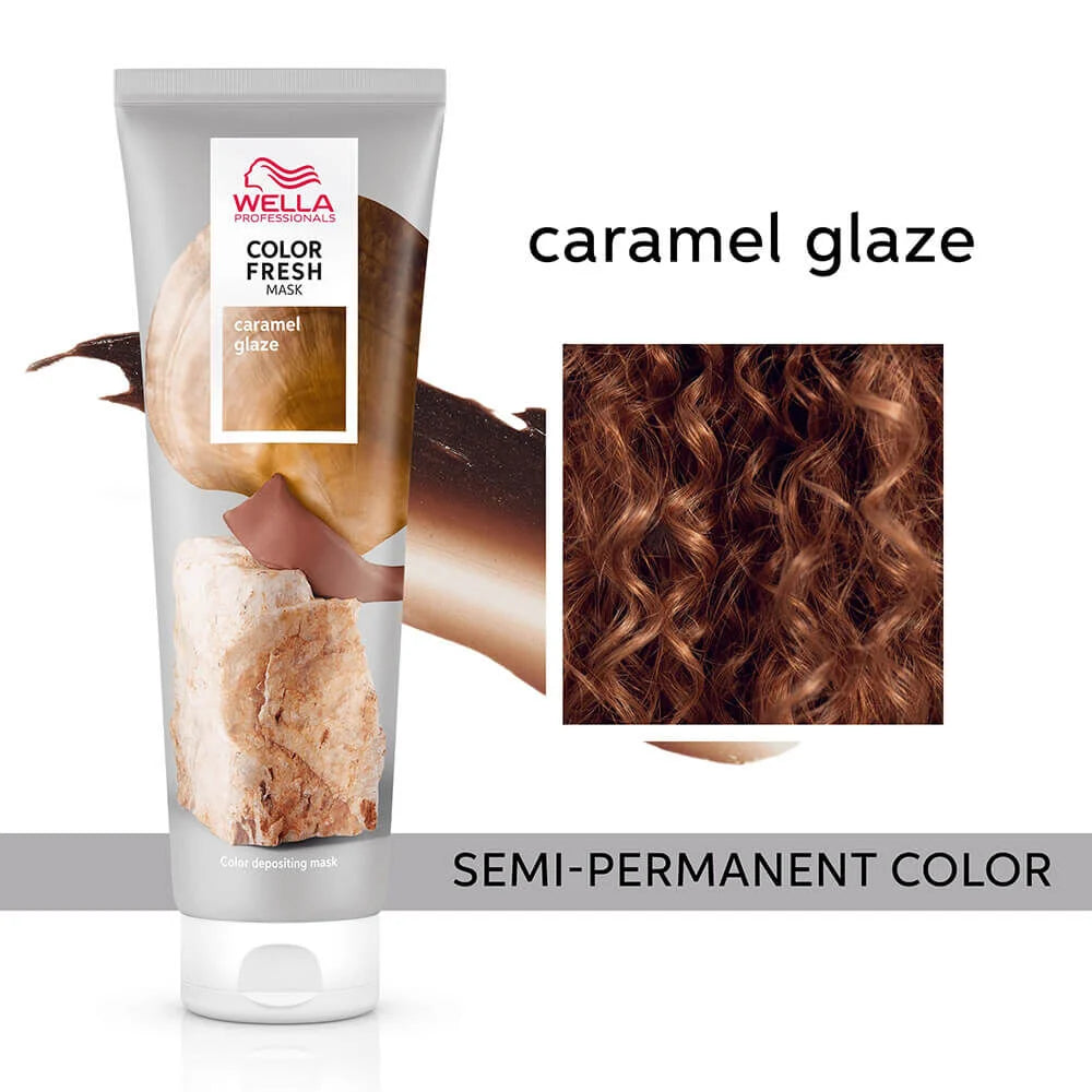 WELLA Professionals Color Fresh Semi-Permanent Colour Mask - Caramel Glaze 150ml