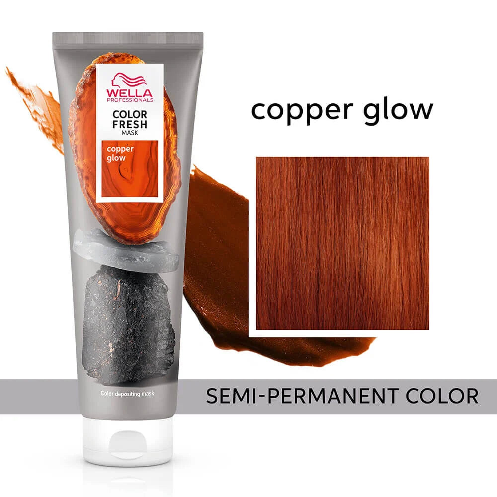 WELLA Professionals Color Fresh Semi-Permanent Colour Mask - Copper Glow 150ml