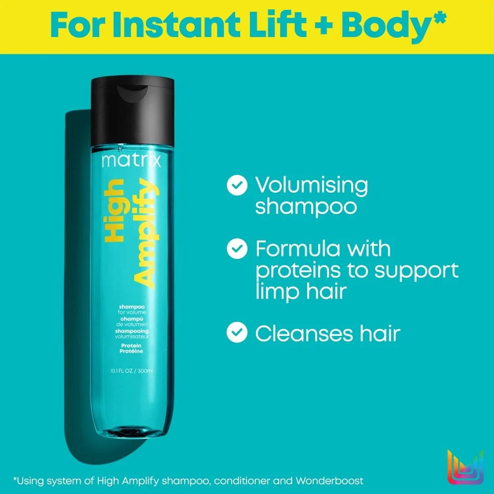 MATRIX High Amplify Volumising Shampoo 300ml & Conditioner 300ml Duo