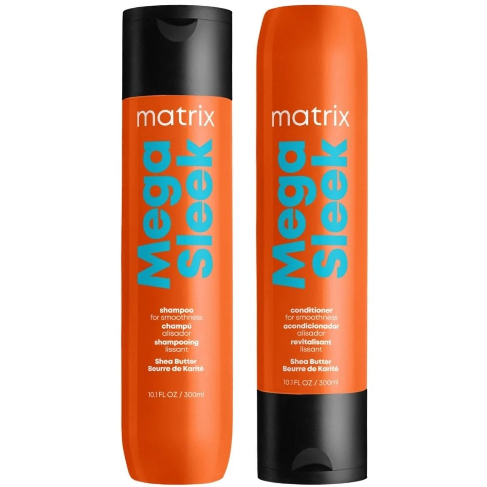 MATRIX Mega Sleek Smoothing Shampoo and Conditioner 300ml Duo