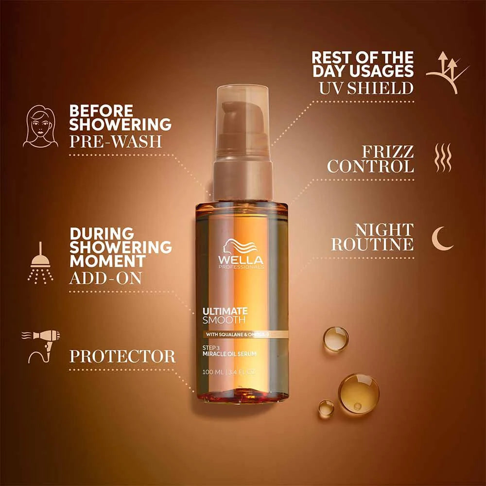 WELLA Professionals Ultimate Smooth Miracle Oil Serum 100ml
