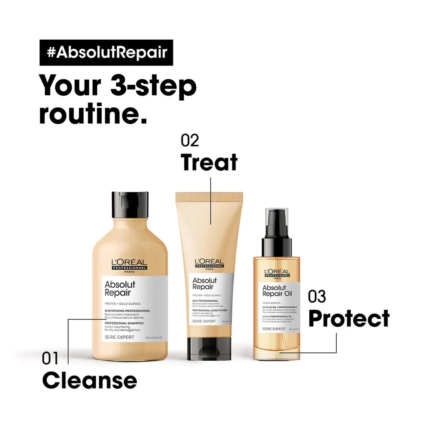 L'ORÉAL Serie Expert Absolut Repair Conditioner 200ml