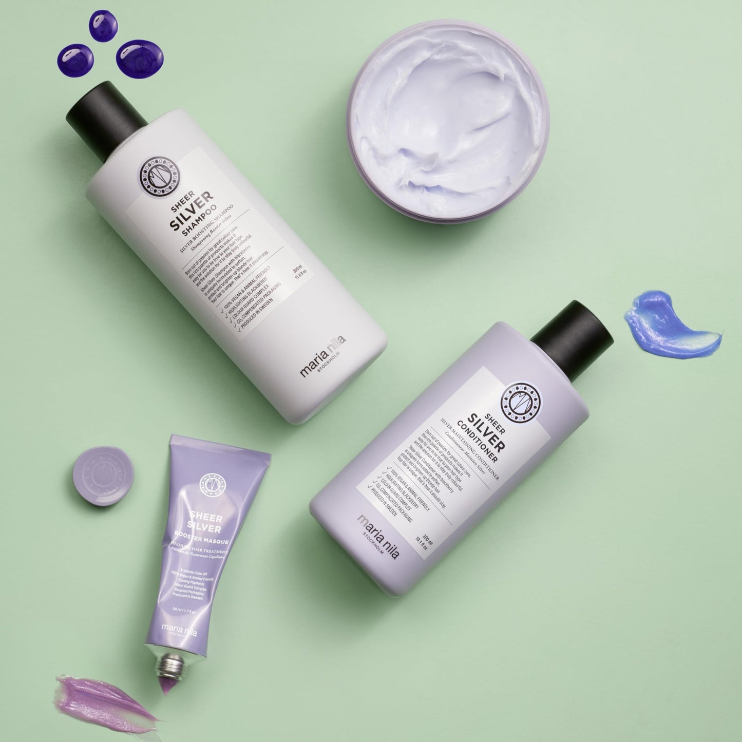 MARIA NILA Sheer Silver Shampoo 350ml