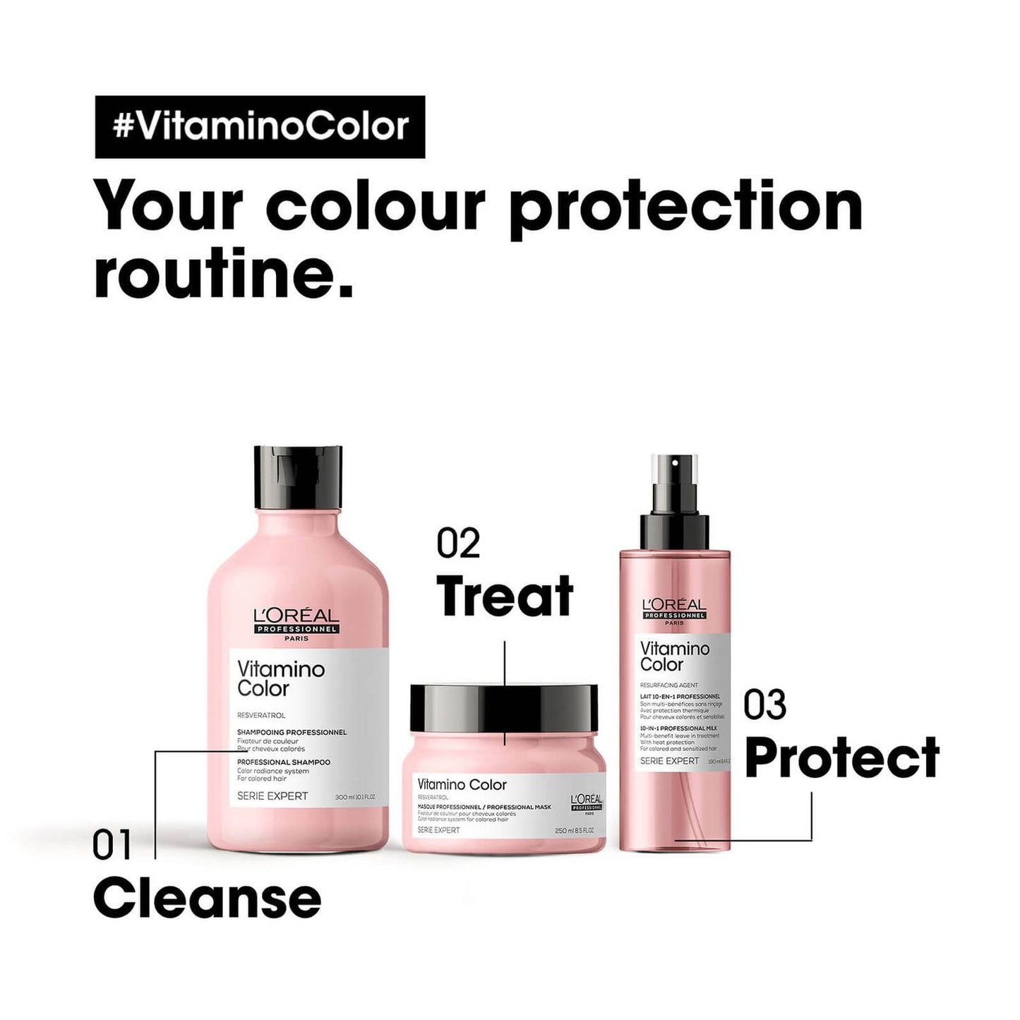 L'ORÉAL Serie Expert Vitamino Color Shampoo 300ml