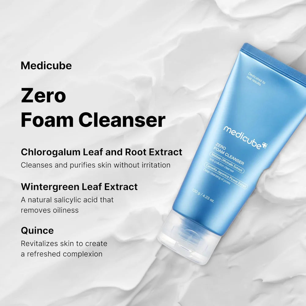 MEDICUBE Zero Foam Cleanser 120g