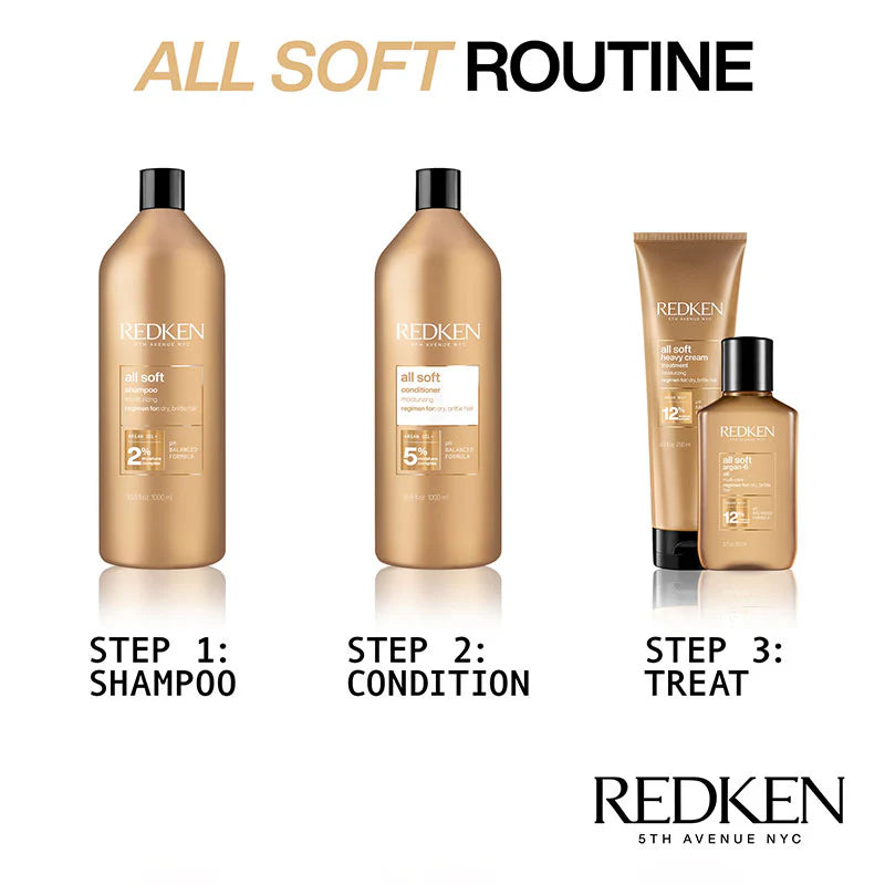 REDKEN All Soft Shampoo 1000ml