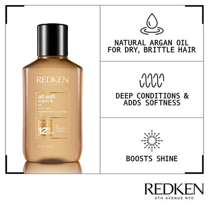 REDKEN All Soft Argan-6 Oil 111ml