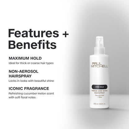 PAUL MITCHELL Firm Style Freeze and Shine Super Spray 500ml