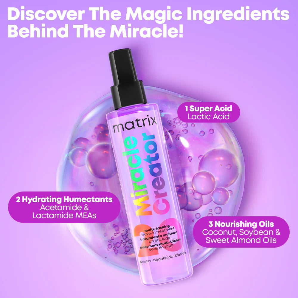 MATRIX Miracle Creator 20 Benefits Multi-Tasking Treatment Spray 190ml