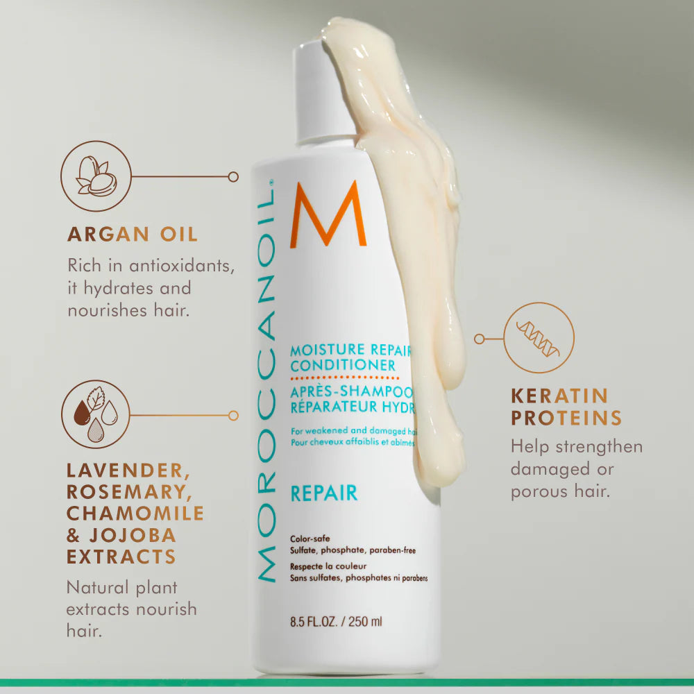 MOROCCANOIL Moisture Repair Shampoo & Conditioner Duo 2x 500ml