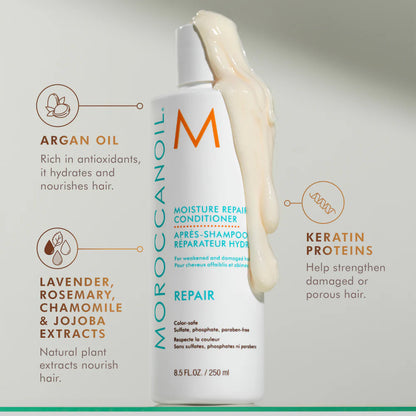 MOROCCANOIL Moisture Repair Shampoo & Conditioner Duo 2x 500ml