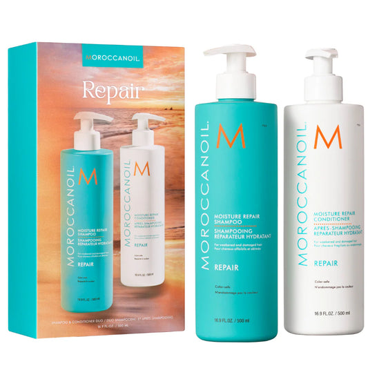 MOROCCANOIL Moisture Repair Shampoo & Conditioner Duo 2x 500ml