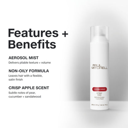 PAUL MITCHELL Flexible Hold Spray Wax 300ml