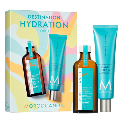 MOROCCANOIL Treatment Light 100ml & Hand Cream 100ml Set