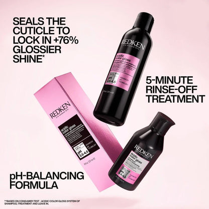 REDKEN Acidic Colour Activated Glass Gloss Treatment 237ml