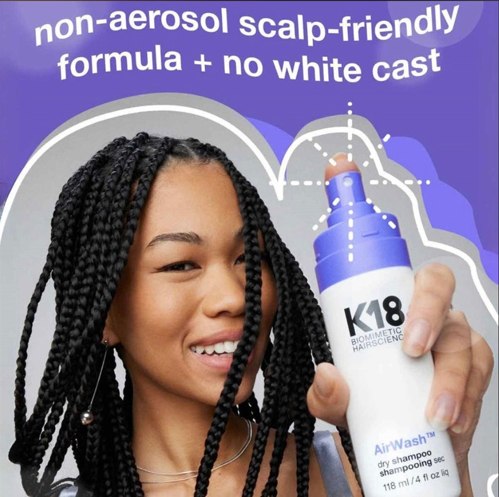 K18 Airwash Dry Shampoo 118ml
