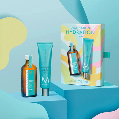 MOROCCANOIL Treatment Light 100ml & Hand Cream 100ml Set