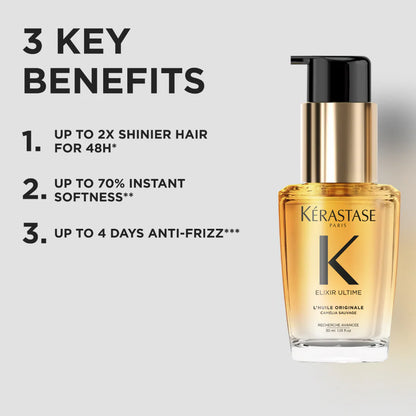 KÉRASTASE Elixir Ultime Hair Oil L'Huile Originale For All Hair Types 30ml