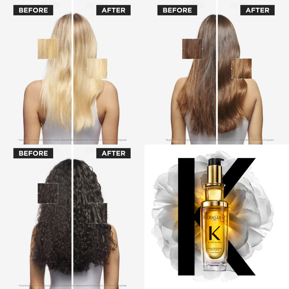 KÉRASTASE Elixir Ultime Hair Oil L'Huile Originale For All Hair Types 30ml