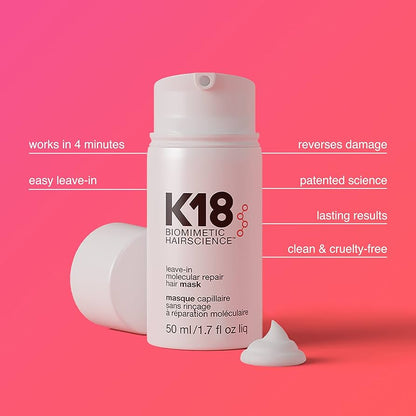 K18 Leave-in Molecular Repair Hair Mask 50ml