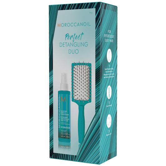 MOROCCANOIL All In One Leave In Conditioner 160ml & Mini Paddle Hair Brush