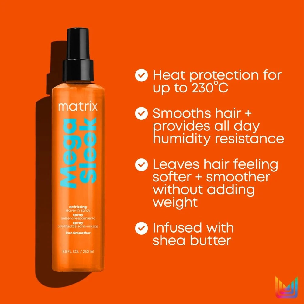 MATRIX Total Results Mega Sleek Iron Smoother Spray 250ml