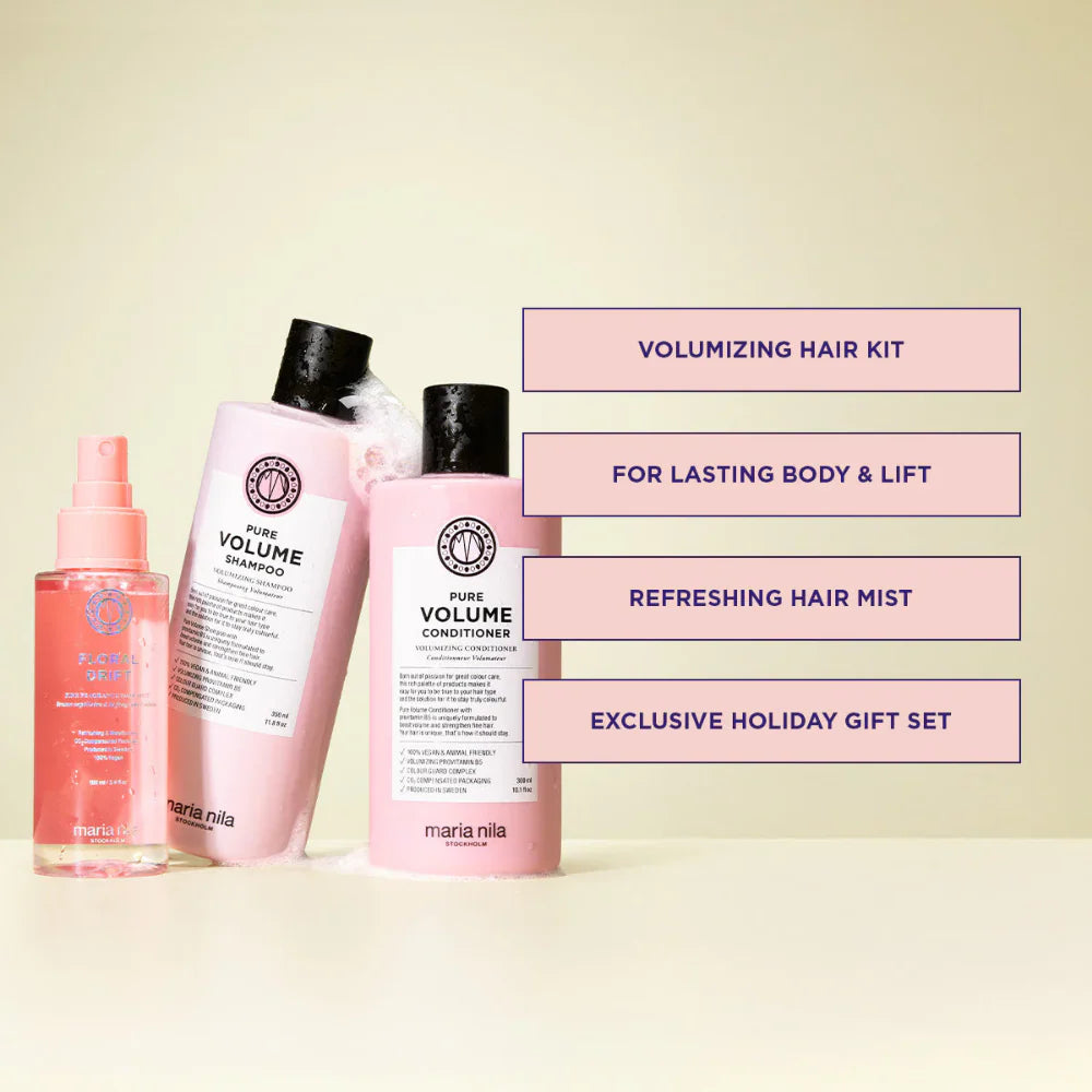 MARIA NILA Pure Volume Hair Care Beauty Box
