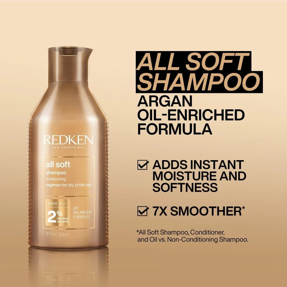 REDKEN All Soft Shampoo 300ml