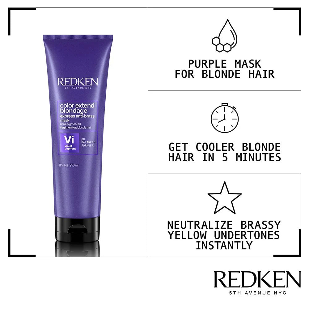 REDKEN Colour Extend Blondage Express Ultra-pigmented Anti-Brass Mask 250ml