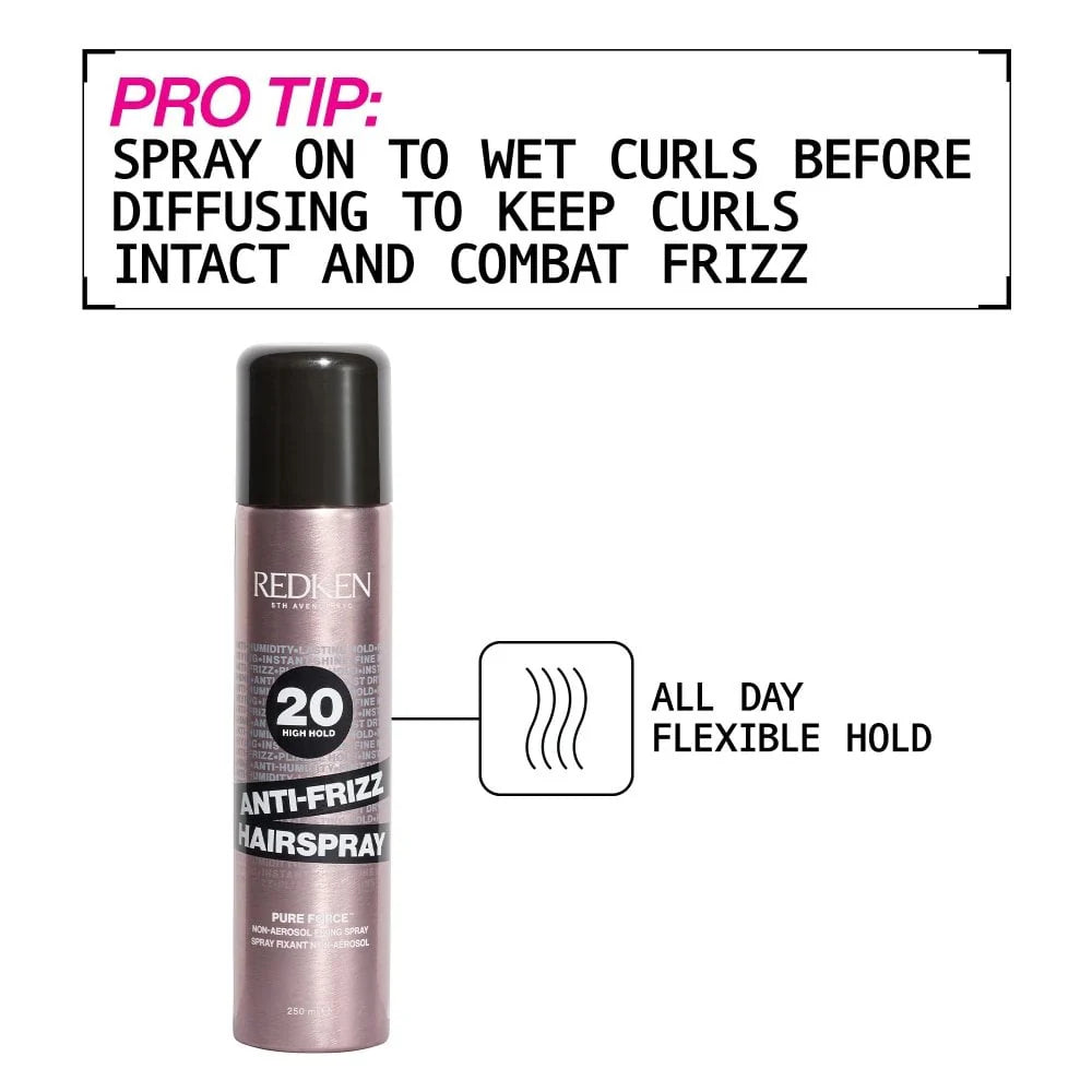 REDKEN 20 High Hold Anti Frizz Hair Spray 250ml