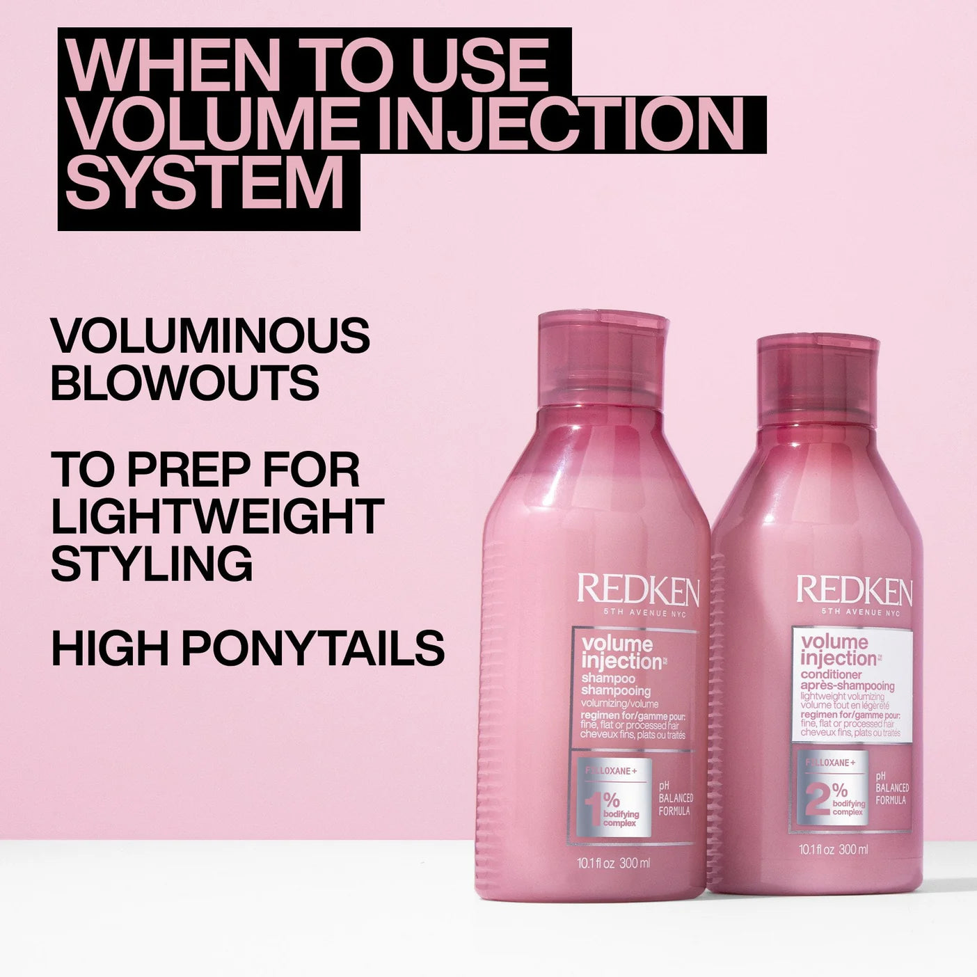 REDKEN Volume Injection Shampoo 300ml