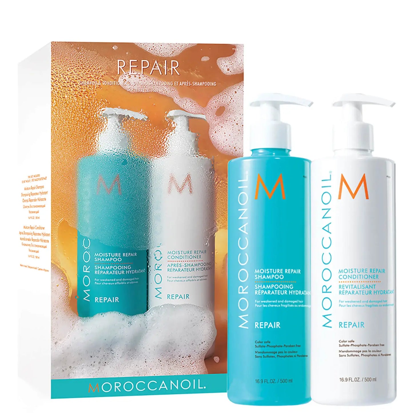 MOROCCANOIL Moisture Repair Shampoo & Conditioner Duo 2x 500ml