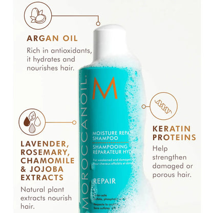 MOROCCANOIL Moisture Repair Shampoo & Conditioner Duo 2x 500ml