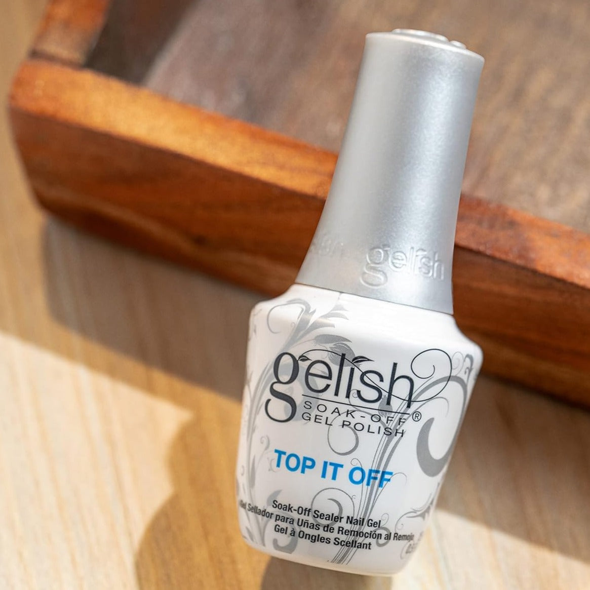 GELISH Soak Off Gel Polish Top It Off Sealer Gel 15ml